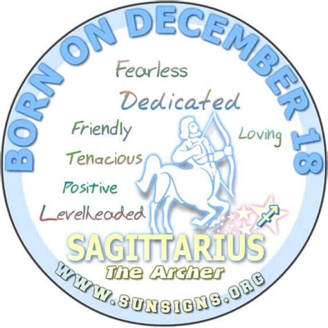 December 18 Zodiac, Personality, Horoscope, and More